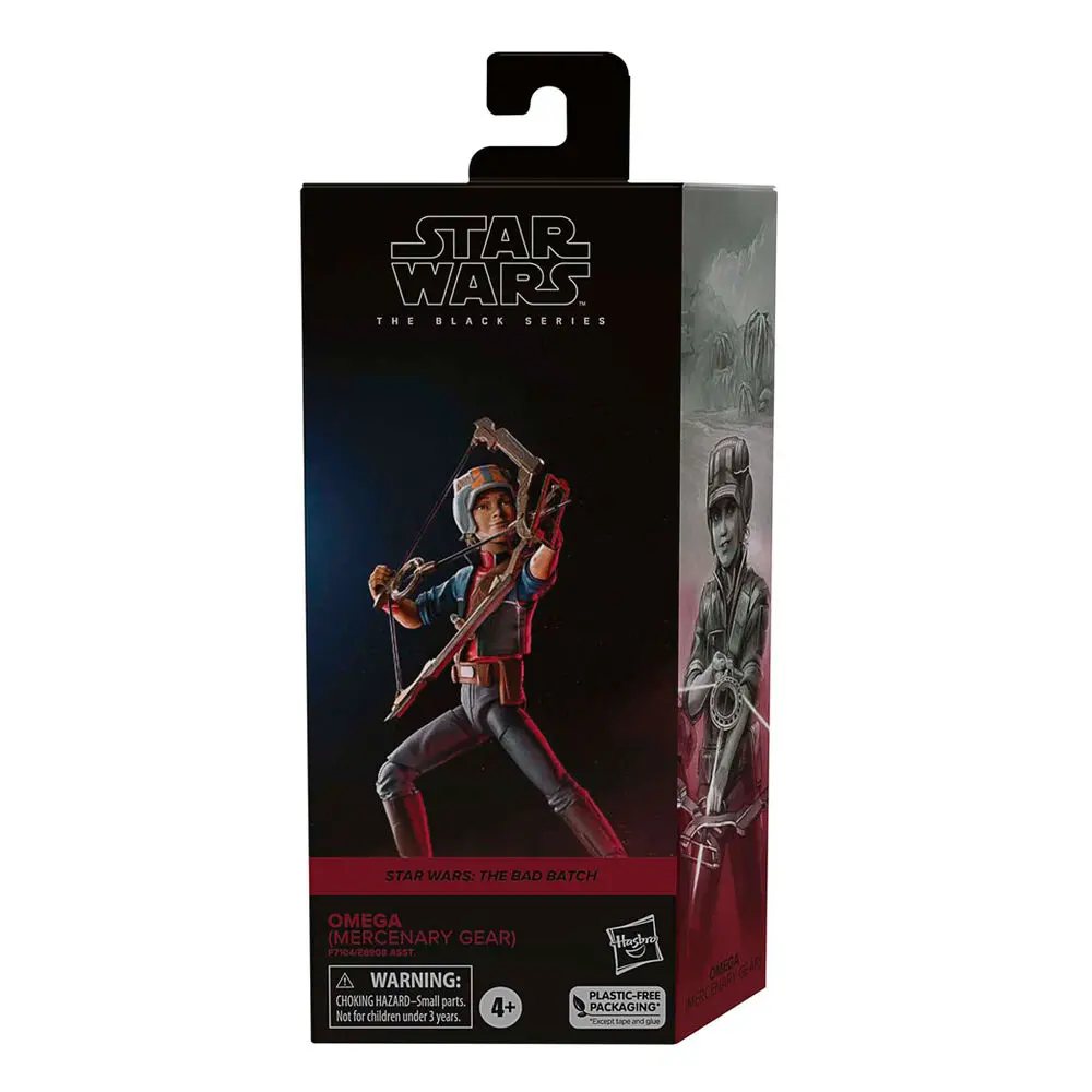 Star Wars: The Bad Batch Black Series Figurina de acțiune Omega (Mercenary Gear) 15 cm poza produsului