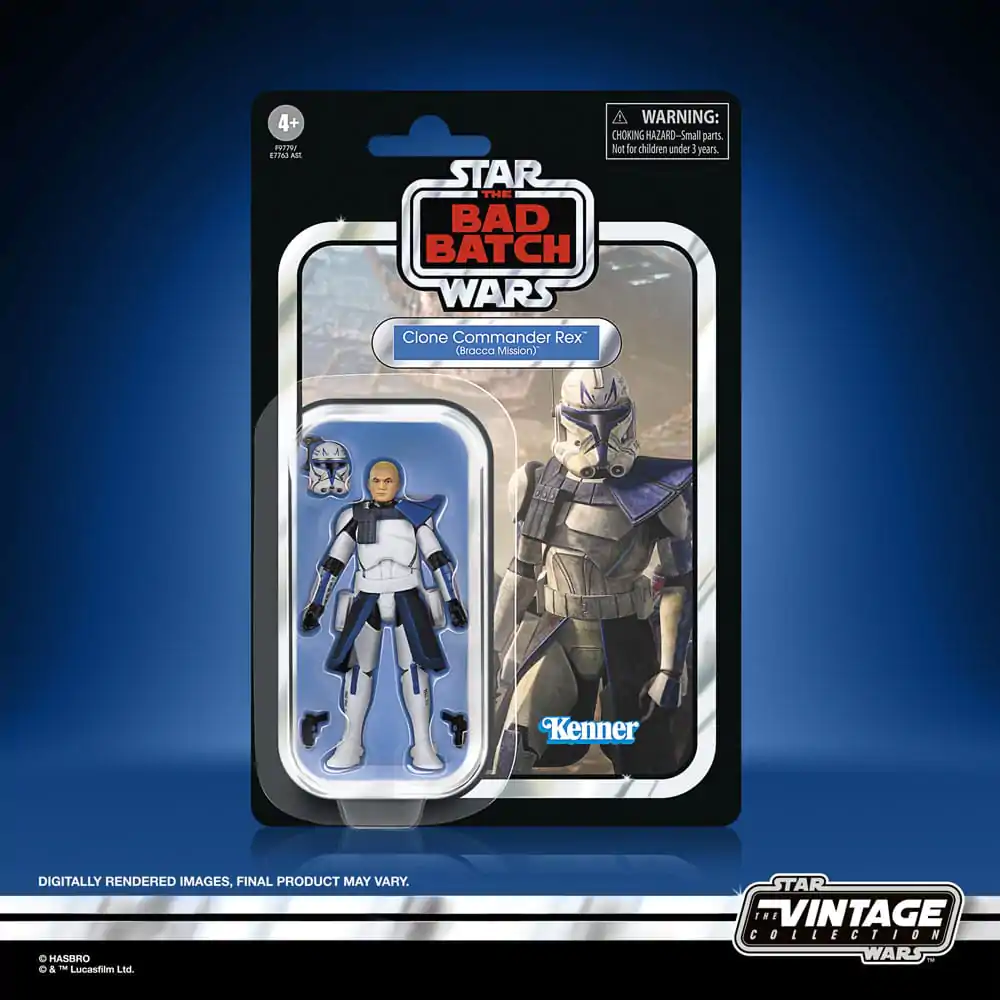Star Wars: The Bad Batch Vintage Collection Figurina Acțiune Clone Commander Rex (Bracca Mission) 10 cm poza produsului