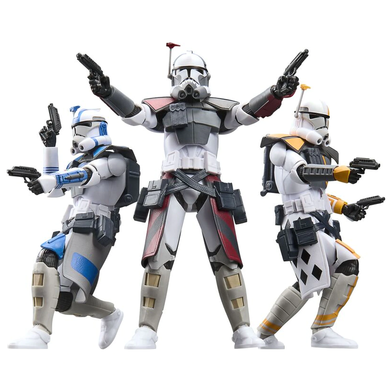 Star Wars The Black Series Star Wars The Clone Wars set 3 figurine 15cm poza produsului
