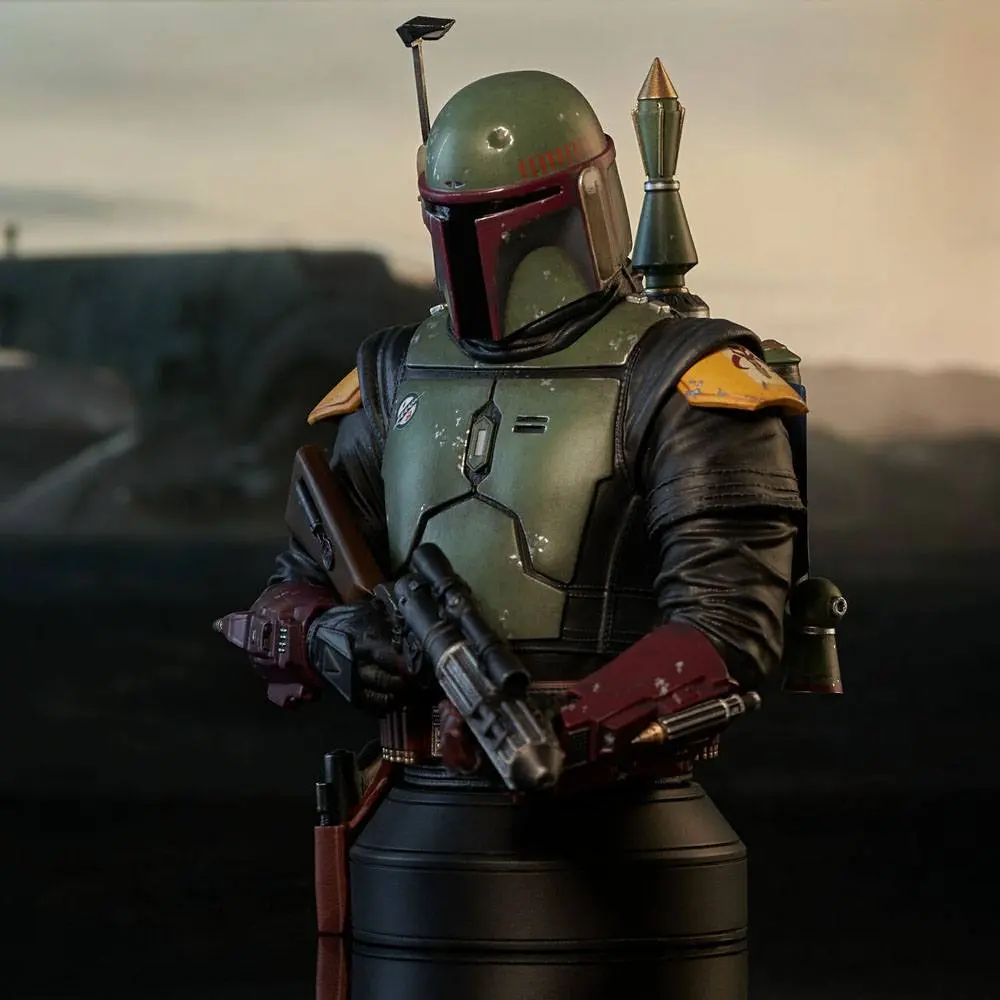 Star Wars: The Book of Boba Fett 1/6 Boba Fett 15 cm figurină poza produsului
