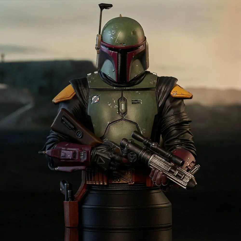 Star Wars: The Book of Boba Fett 1/6 Boba Fett 15 cm figurină poza produsului