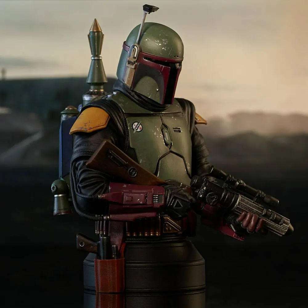 Star Wars: The Book of Boba Fett 1/6 Boba Fett 15 cm figurină poza produsului