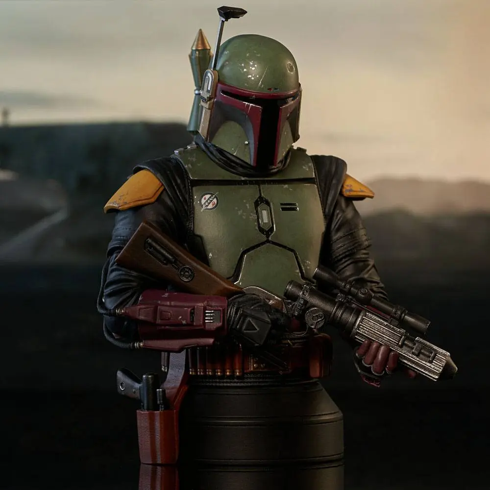 Star Wars: The Book of Boba Fett 1/6 Boba Fett 15 cm figurină poza produsului