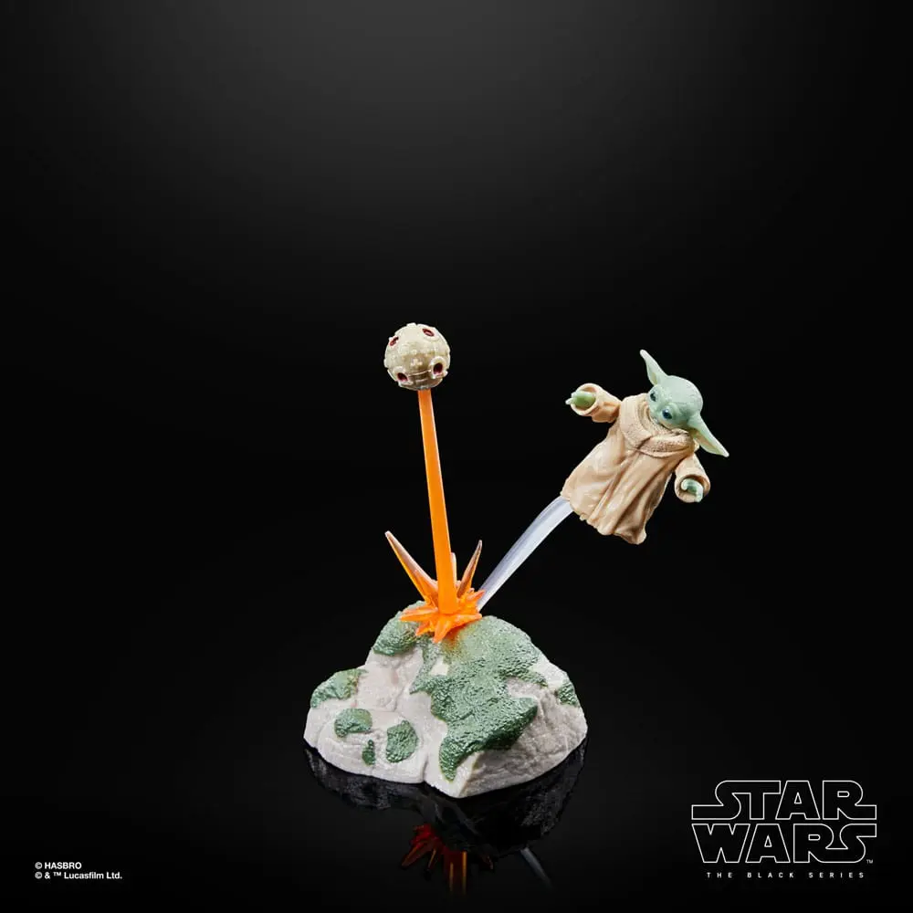 Star Wars: The Book of Boba Fett Black Series Figurina de Acțiune Set de 2 Luke Skywalker & Grogu 15 cm poza produsului