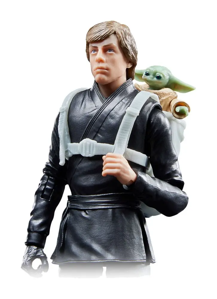 Star Wars: The Book of Boba Fett Black Series Figurina de Acțiune Set de 2 Luke Skywalker & Grogu 15 cm poza produsului