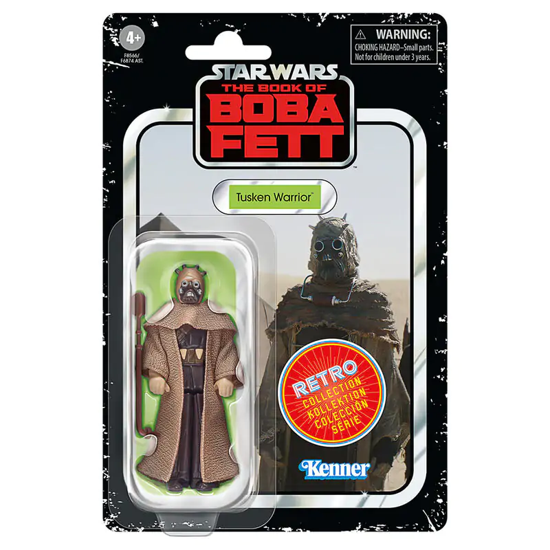 Star Wars The Book of Boba Fett figurină de acțiune Războinic Tusken 9,5cm poza produsului