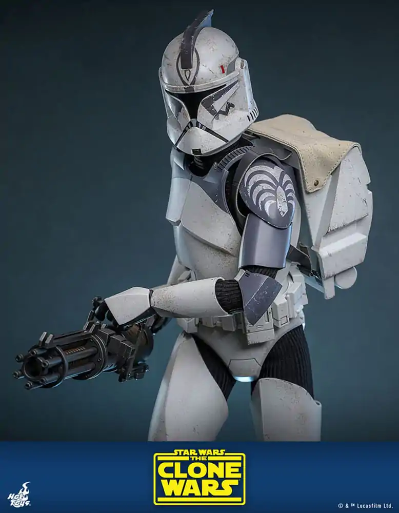 Star Wars The Clone Wars Figurina Acțiune 1/6 Batalionul 104 Wolfpack Clone Trooper Versiune Deluxe 30 cm poza produsului