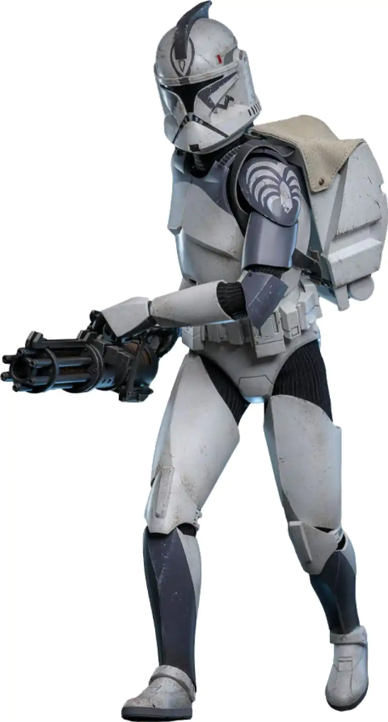 Star Wars The Clone Wars Figurina Acțiune 1/6 Batalionul 104 Wolfpack Clone Trooper Versiune Deluxe 30 cm poza produsului