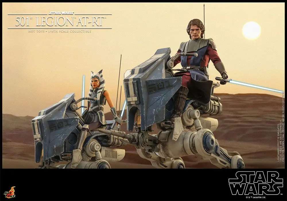 Star Wars The Clone Wars Figurina de Acțiune 1/6 501st Legion AT-RT 64 cm poza produsului