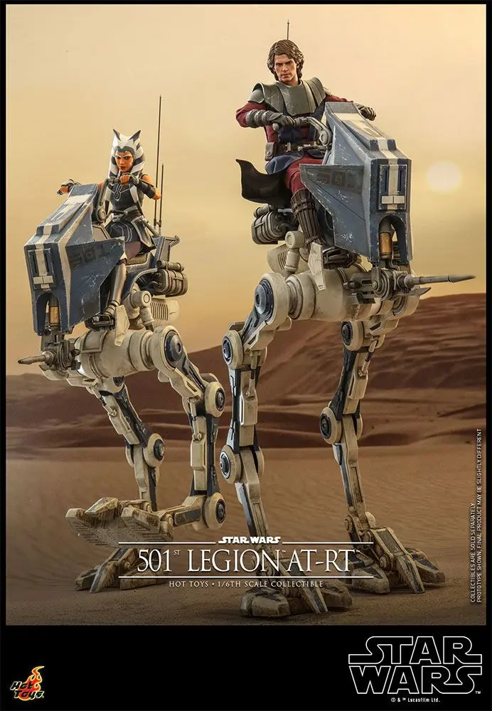 Star Wars The Clone Wars Figurina de Acțiune 1/6 501st Legion AT-RT 64 cm poza produsului