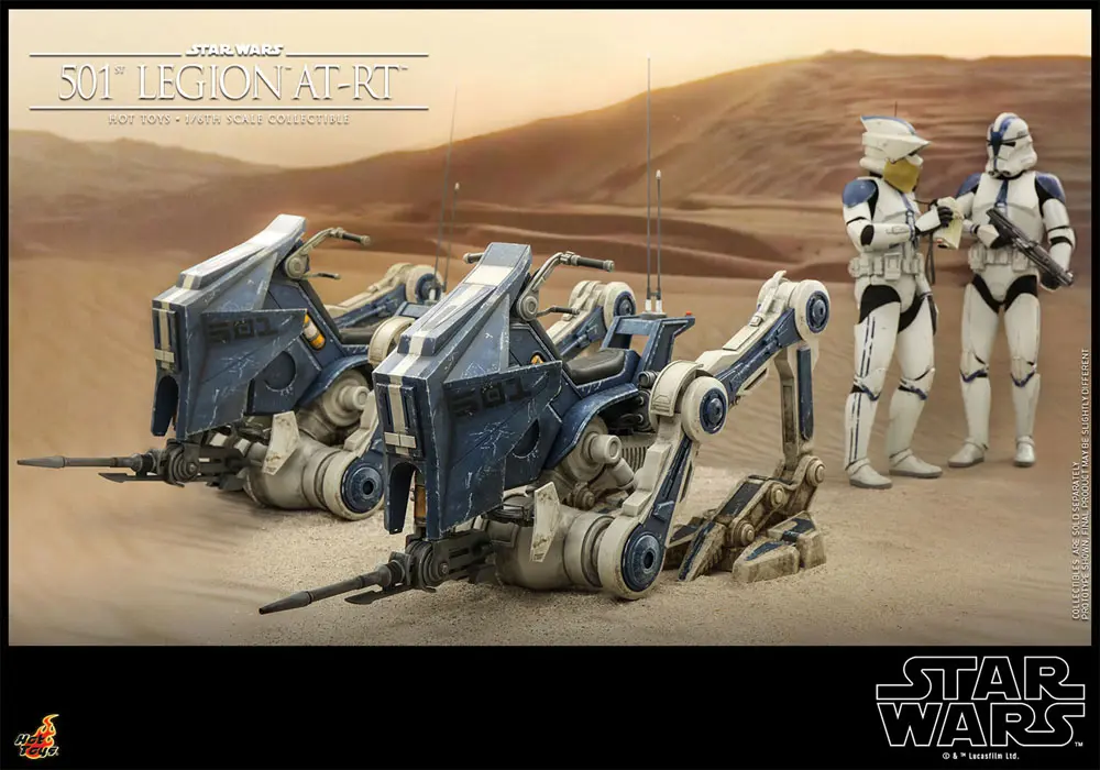 Star Wars The Clone Wars Figurina de Acțiune 1/6 501st Legion AT-RT 64 cm poza produsului