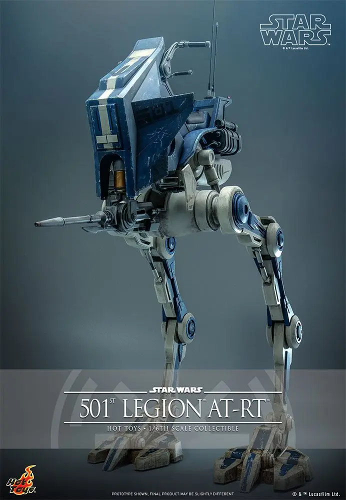 Star Wars The Clone Wars Figurina de Acțiune 1/6 501st Legion AT-RT 64 cm poza produsului