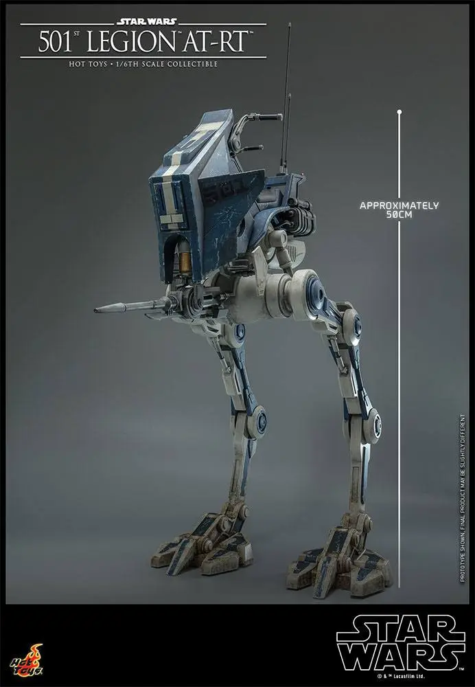 Star Wars The Clone Wars Figurina de Acțiune 1/6 501st Legion AT-RT 64 cm poza produsului