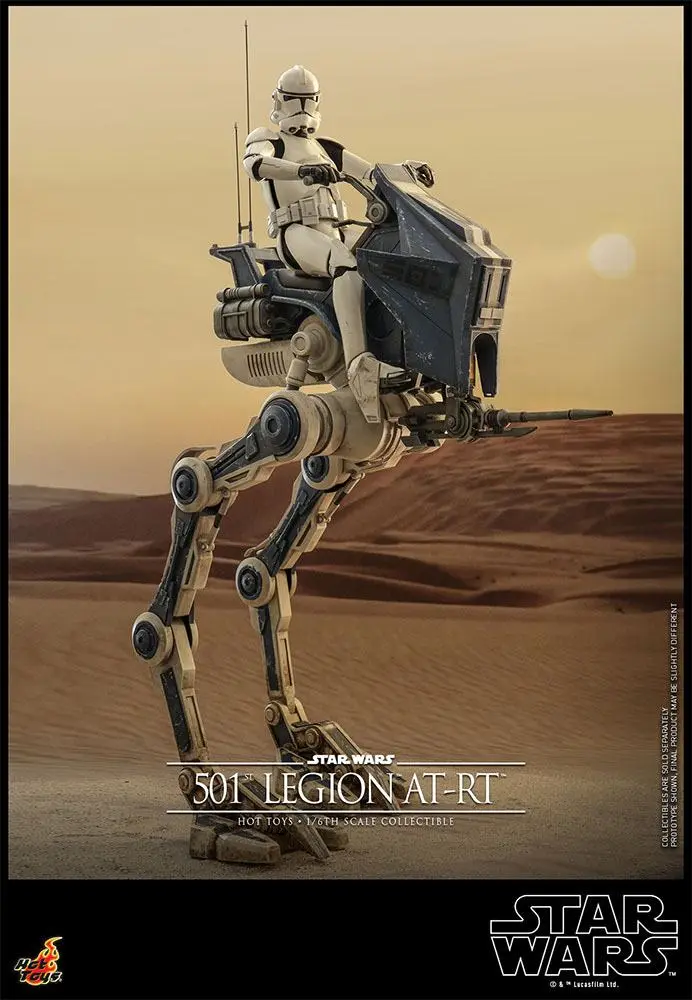 Star Wars The Clone Wars Figurina de Acțiune 1/6 501st Legion AT-RT 64 cm poza produsului