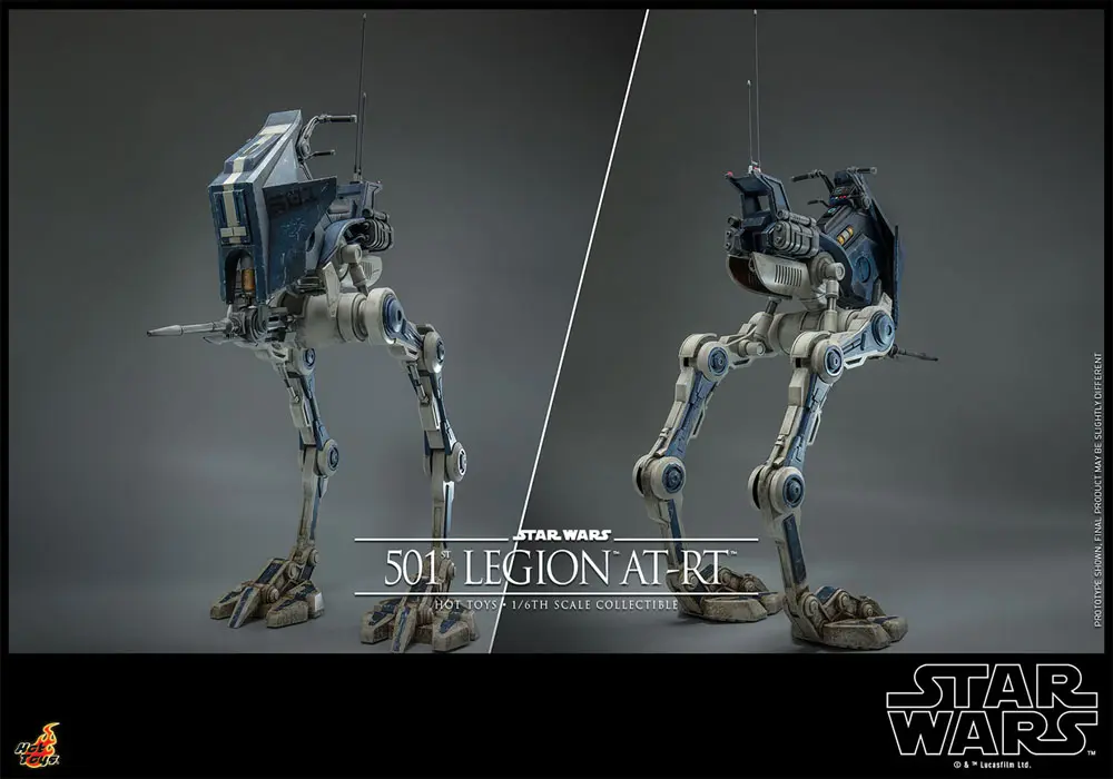 Star Wars The Clone Wars Figurina de Acțiune 1/6 501st Legion AT-RT 64 cm poza produsului