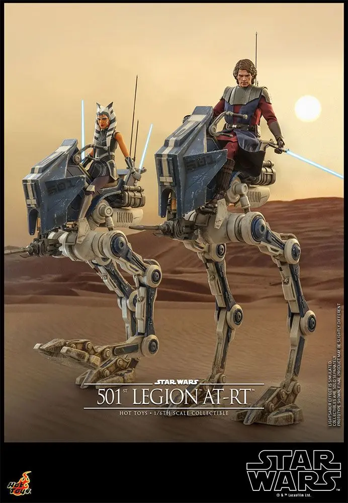 Star Wars The Clone Wars Figurina de Acțiune 1/6 501st Legion AT-RT 64 cm poza produsului