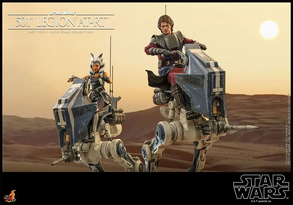 Star Wars The Clone Wars Figurina de Acțiune 1/6 501st Legion AT-RT 64 cm poza produsului