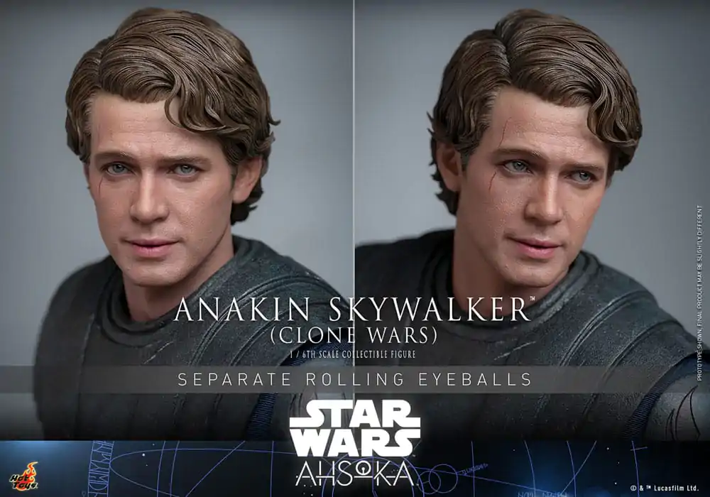 Star Wars: The Clone Wars Figurina de Acțiune 1/6 Anakin Skywalker 31 cm poza produsului