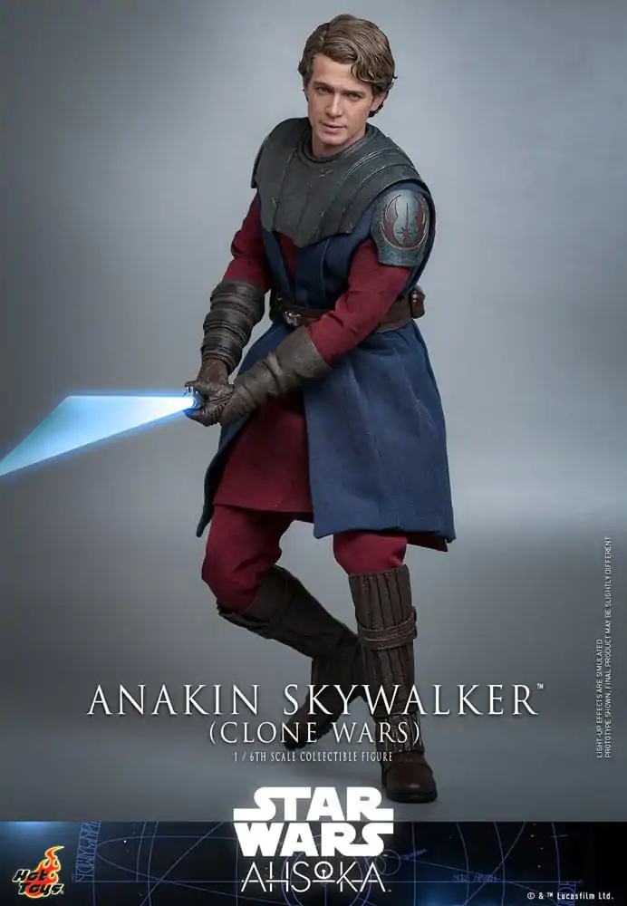 Star Wars: The Clone Wars Figurina de Acțiune 1/6 Anakin Skywalker 31 cm poza produsului