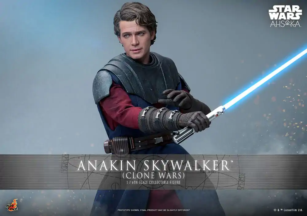 Star Wars: The Clone Wars Figurina de Acțiune 1/6 Anakin Skywalker 31 cm poza produsului