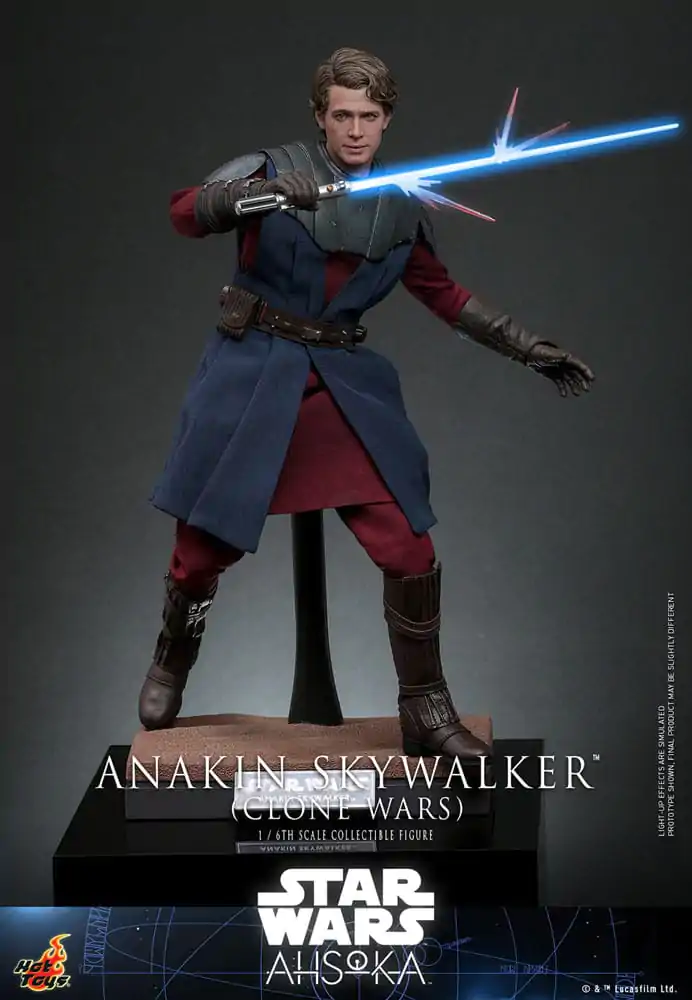 Star Wars: The Clone Wars Figurina de Acțiune 1/6 Anakin Skywalker 31 cm poza produsului