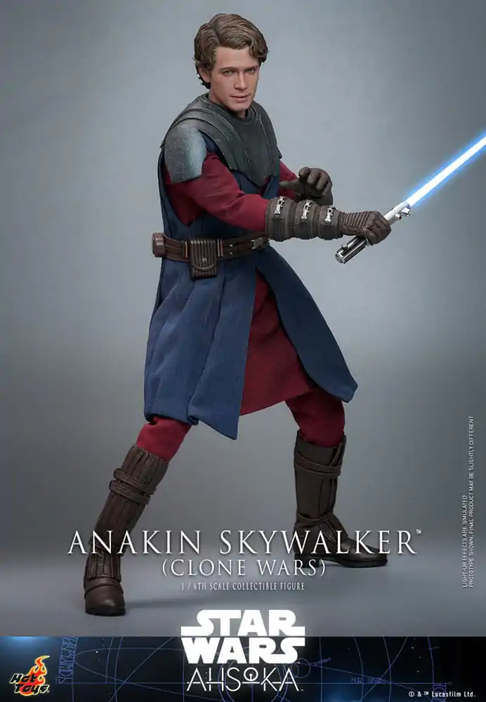 Star Wars: The Clone Wars Figurina de Acțiune 1/6 Anakin Skywalker 31 cm poza produsului