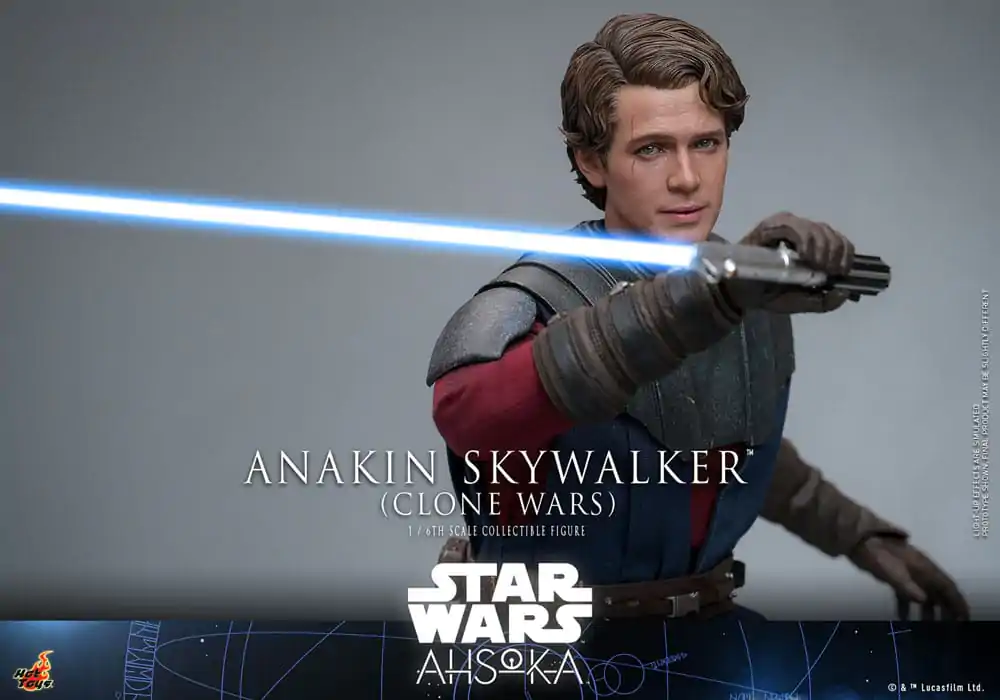 Star Wars: The Clone Wars Figurina de Acțiune 1/6 Anakin Skywalker 31 cm poza produsului