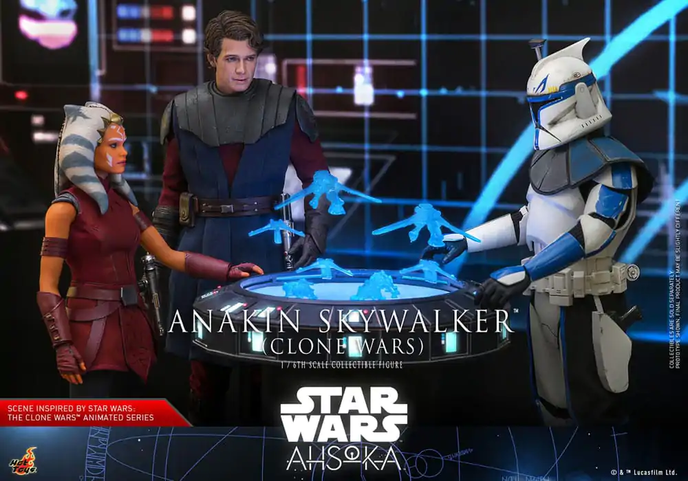 Star Wars: The Clone Wars Figurina de Acțiune 1/6 Anakin Skywalker 31 cm poza produsului