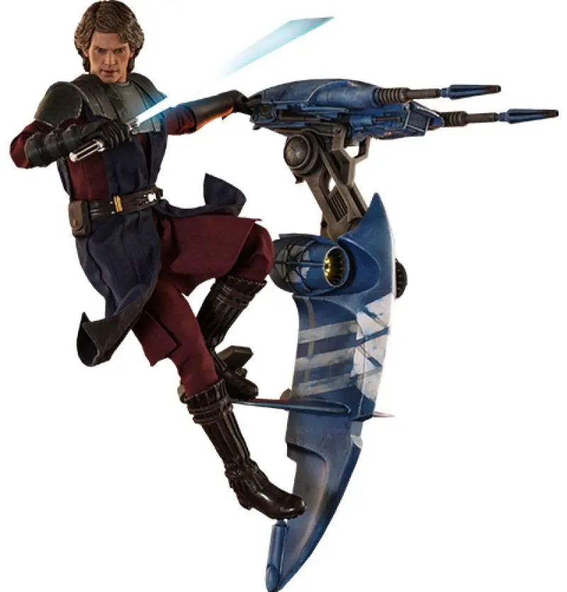 Star Wars The Clone Wars figurină de acțiune 1/6 Anakin Skywalker & STAP 31 cm poza produsului