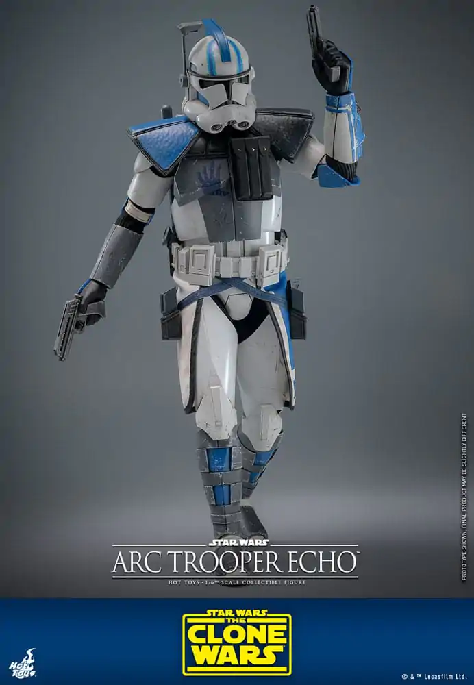 Star Wars: The Clone Wars Figurina de acțiune 1/6 Arc Trooper Echo 30 cm poza produsului