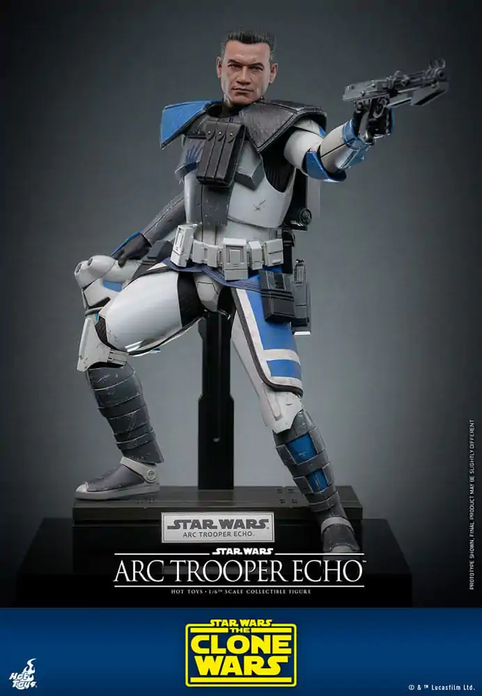 Star Wars: The Clone Wars Figurina de acțiune 1/6 Arc Trooper Echo 30 cm poza produsului