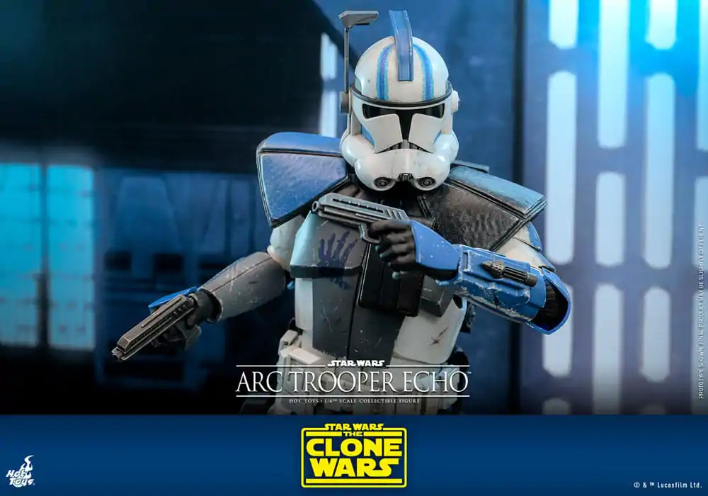 Star Wars: The Clone Wars Figurina de acțiune 1/6 Arc Trooper Echo 30 cm poza produsului