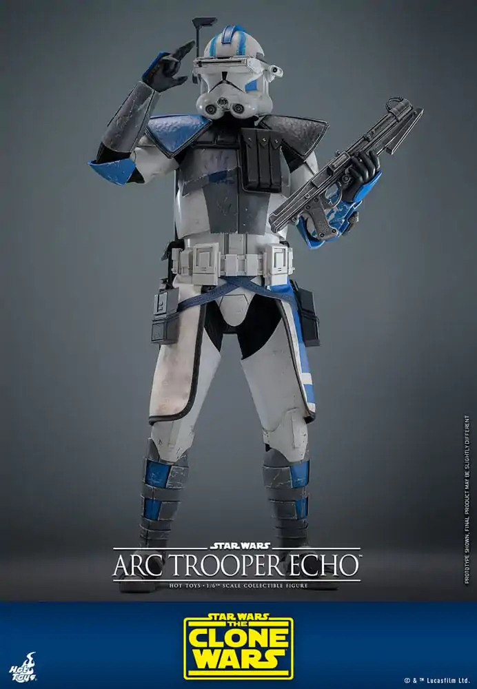 Star Wars: The Clone Wars Figurina de acțiune 1/6 Arc Trooper Echo 30 cm poza produsului