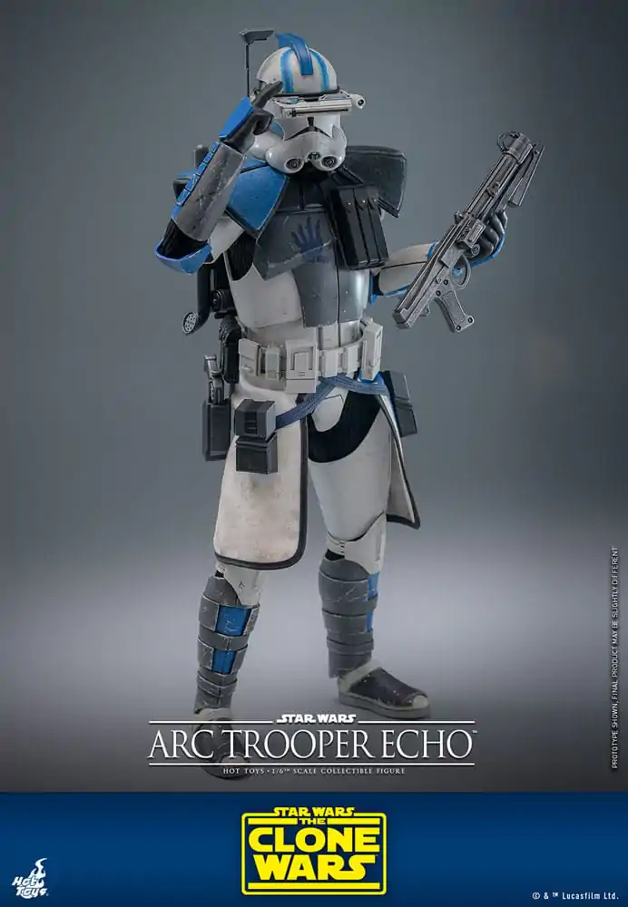 Star Wars: The Clone Wars Figurina de acțiune 1/6 Arc Trooper Echo 30 cm poza produsului