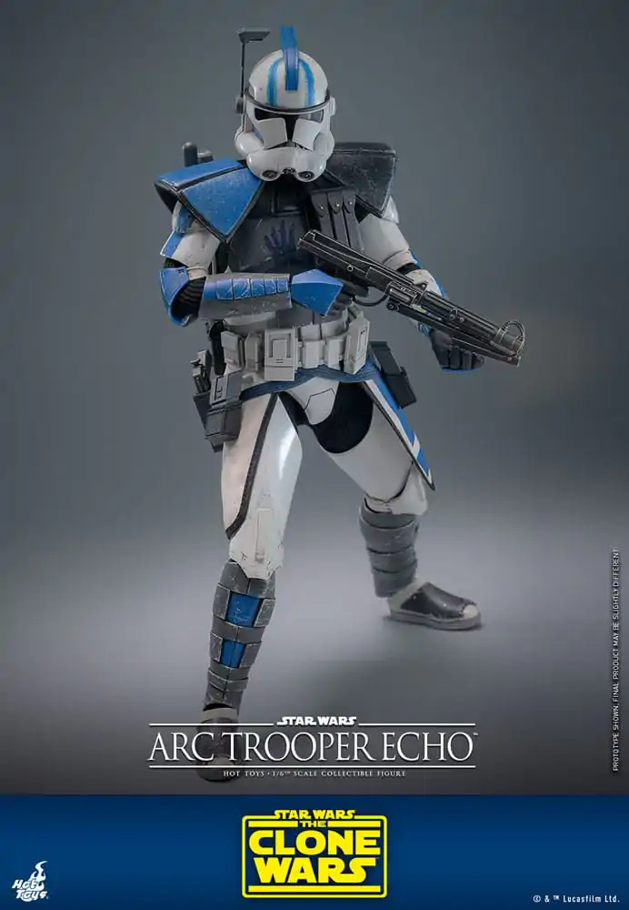 Star Wars: The Clone Wars Figurina de acțiune 1/6 Arc Trooper Echo 30 cm poza produsului