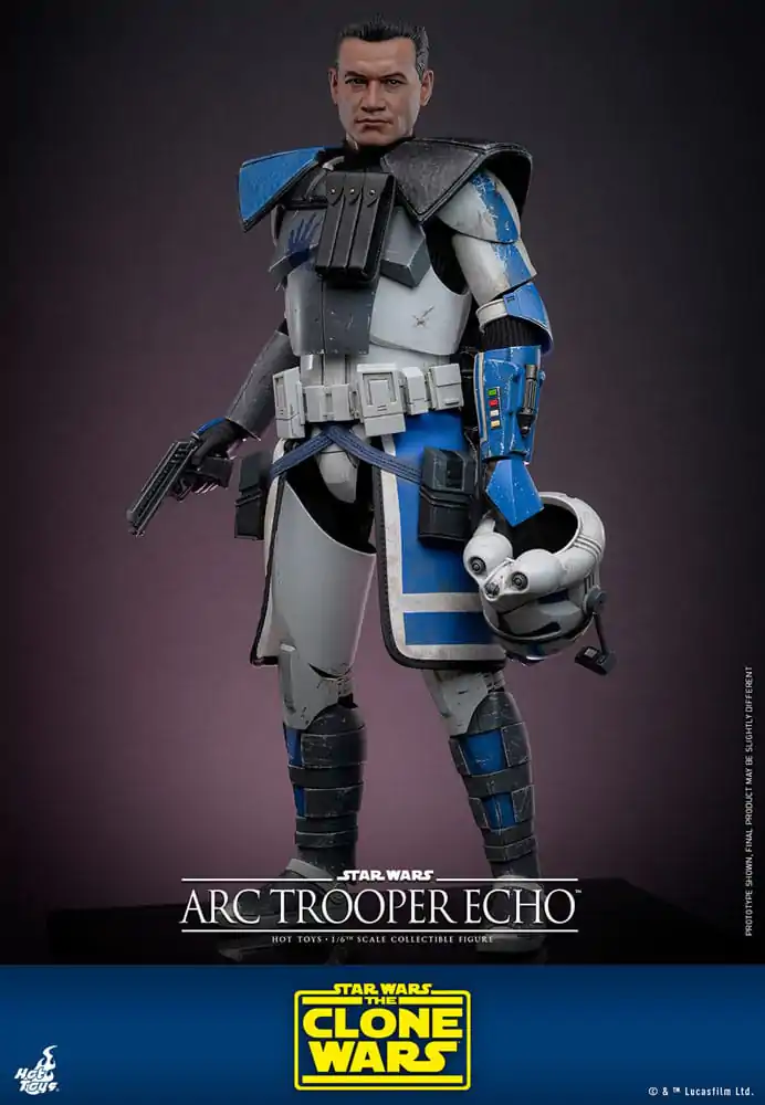 Star Wars: The Clone Wars Figurina de acțiune 1/6 Arc Trooper Echo 30 cm poza produsului