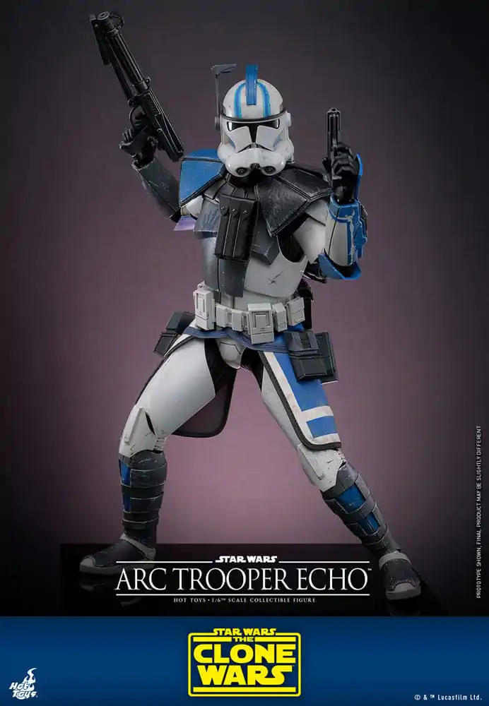 Star Wars: The Clone Wars Figurina de acțiune 1/6 Arc Trooper Echo 30 cm poza produsului