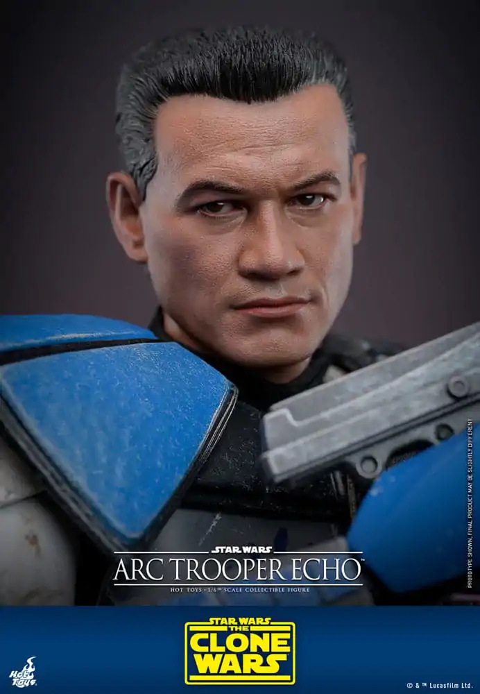 Star Wars: The Clone Wars Figurina de acțiune 1/6 Arc Trooper Echo 30 cm poza produsului