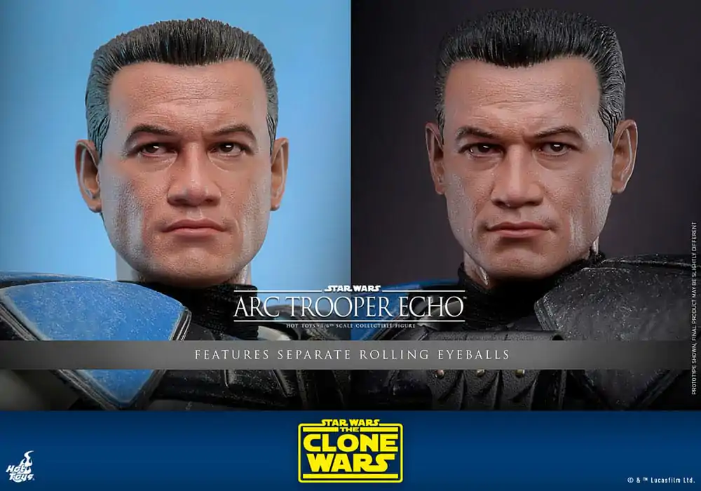 Star Wars: The Clone Wars Figurina de acțiune 1/6 Arc Trooper Echo 30 cm poza produsului