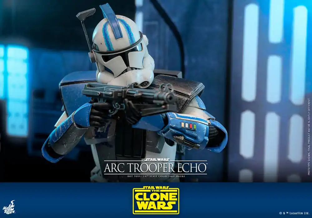 Star Wars: The Clone Wars Figurina de acțiune 1/6 Arc Trooper Echo 30 cm poza produsului