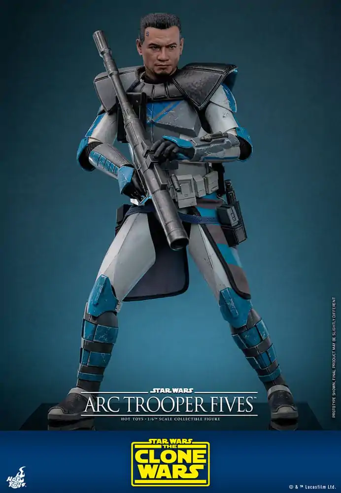 Star Wars: The Clone Wars Figurina de acțiune 1/6 Arc Trooper Fives 30 cm poza produsului