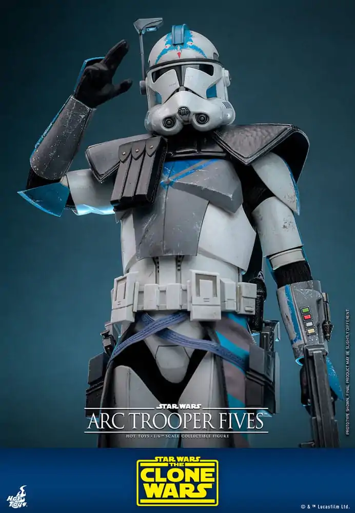 Star Wars: The Clone Wars Figurina de acțiune 1/6 Arc Trooper Fives 30 cm poza produsului