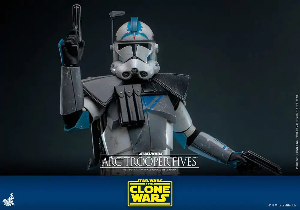 Star Wars: The Clone Wars Figurina de acțiune 1/6 Arc Trooper Fives 30 cm poza produsului