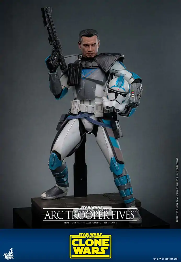 Star Wars: The Clone Wars Figurina de acțiune 1/6 Arc Trooper Fives 30 cm poza produsului