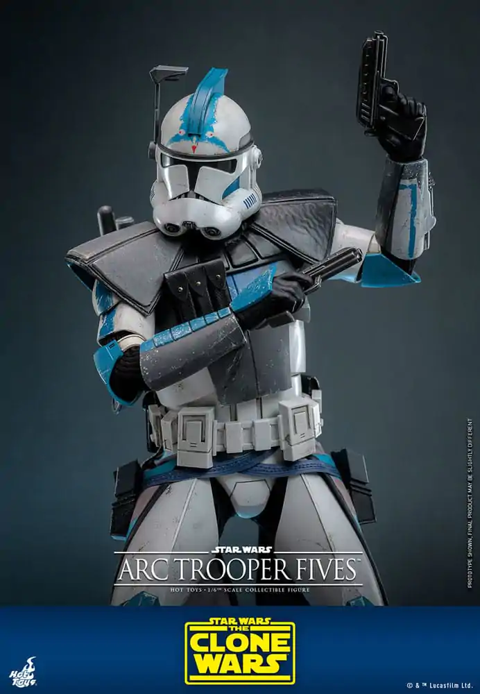 Star Wars: The Clone Wars Figurina de acțiune 1/6 Arc Trooper Fives 30 cm poza produsului