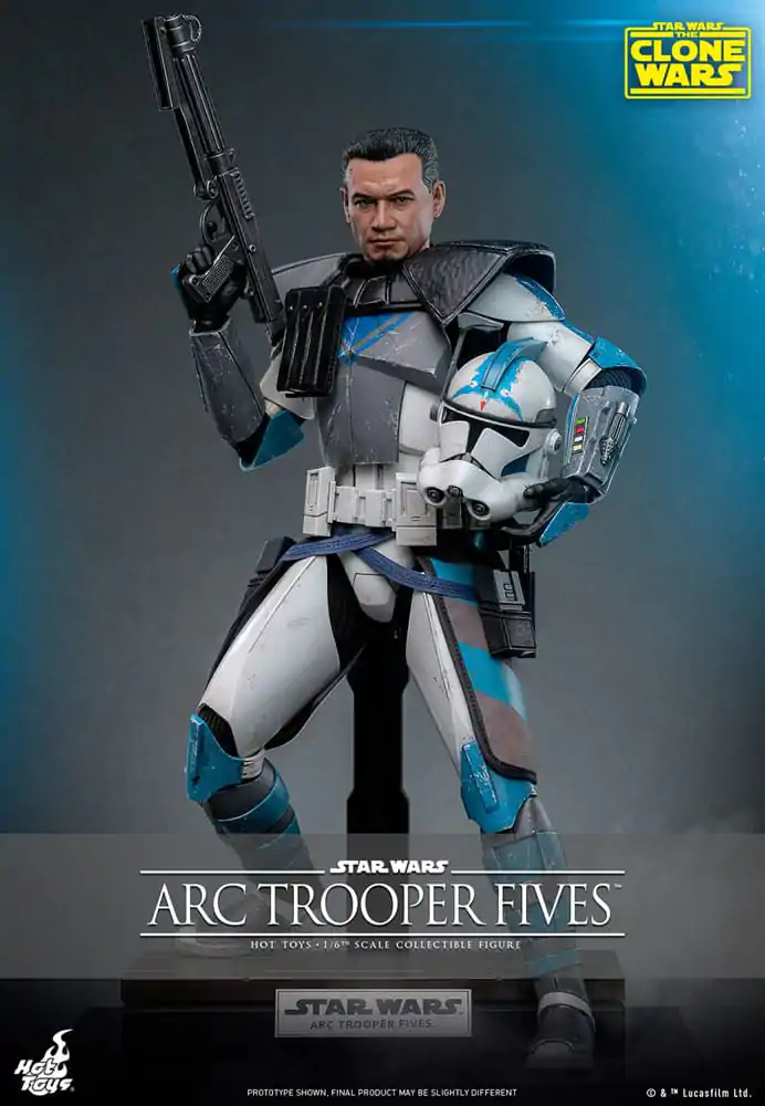 Star Wars: The Clone Wars Figurina de acțiune 1/6 Arc Trooper Fives 30 cm poza produsului