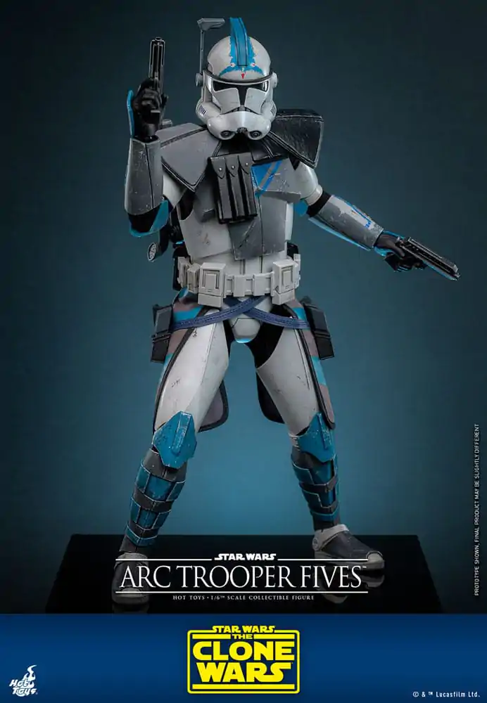 Star Wars: The Clone Wars Figurina de acțiune 1/6 Arc Trooper Fives 30 cm poza produsului