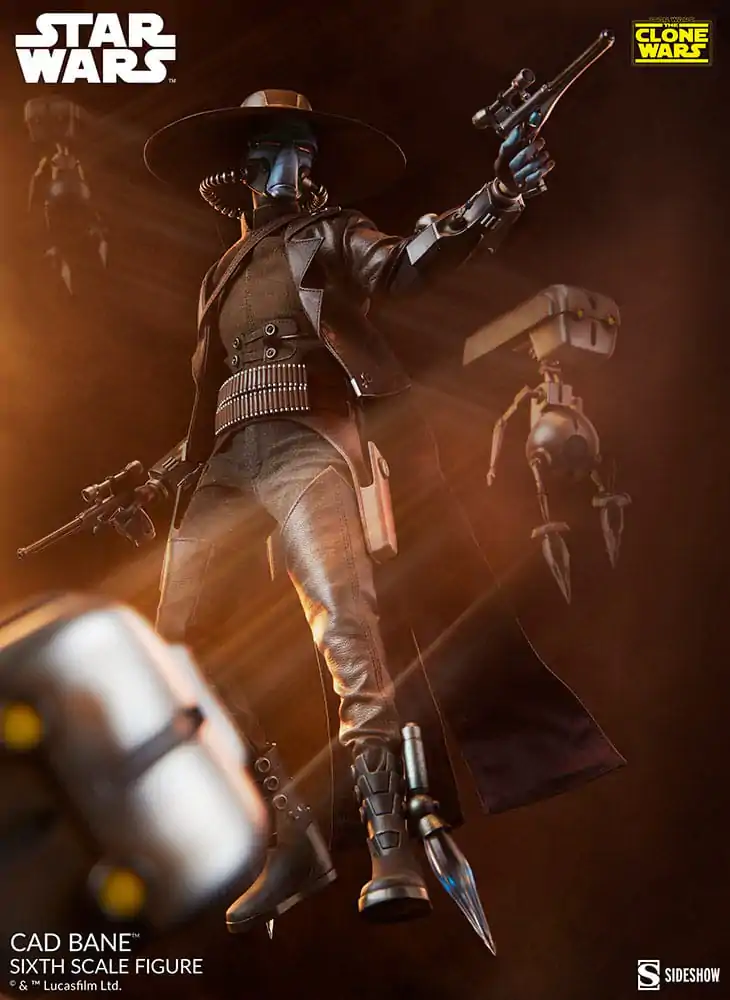 Figurină de acțiune Star Wars The Clone Wars 1/6 Cad Bane 32 cm poza produsului