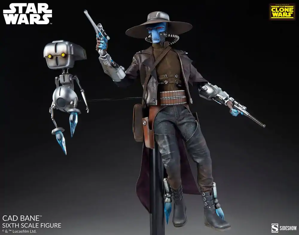 Figurină de acțiune Star Wars The Clone Wars 1/6 Cad Bane 32 cm poza produsului