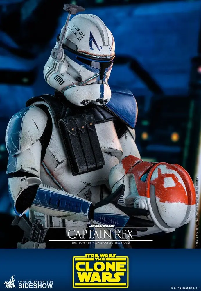 Star Wars The Clone Wars Figurina de acțiune 1/6 Captain Rex 30 cm poza produsului